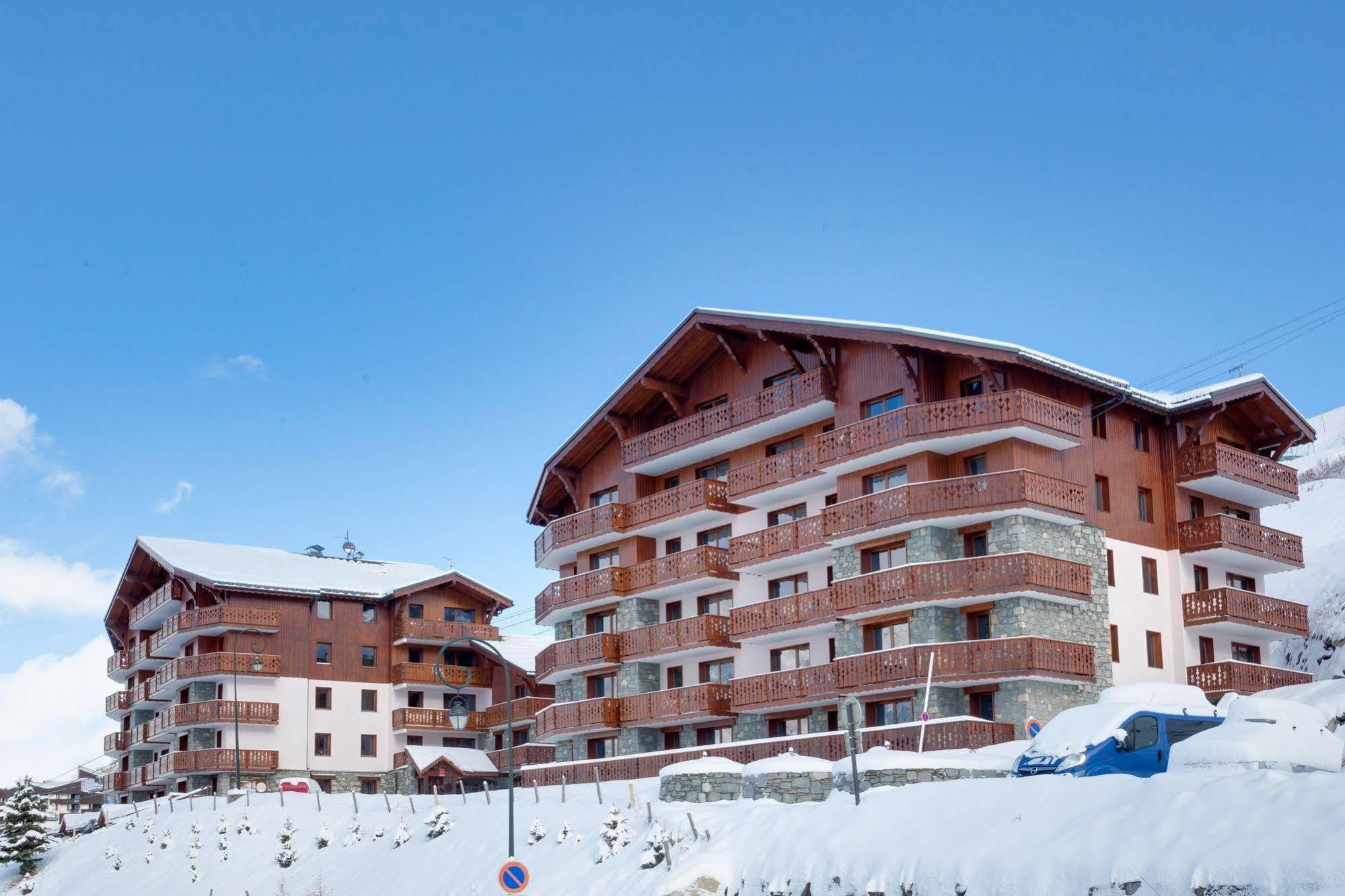Residence Chalet de l'Adonis Saint-Martin-de-Belleville Exterior foto